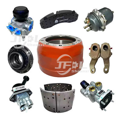 앞뒤 브레이크 드럼 브레이크 신발 Shacman Howo Dongfeng FAWJiefang 트럭 브레이크 부품